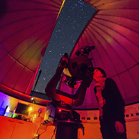 L'observatori que equipa el centre MonNatura Pirineus a Son