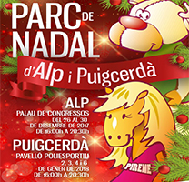 Fragment del cartell del Parc del Nadal Fragment del cartell del Parc del Nadal