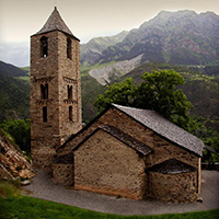 Imatge de l'església de Sant Joan de Boí