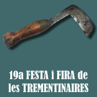 Fragment del cartell de la Festa i Fira de les Trementinaires Fragment del cartell de la Festa i Fira de les Trementinaires