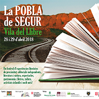 Fragment del cartell de la Vila del LLibre