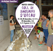 Fragment del Cartell de les visites guiades Fragment del Cartell de les visites guiades