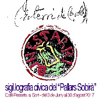 Cartell de l'Exposició Sigil·lografia Cívica del Pallars Sobirà Cartell de l'Exposició Sigil·lografia Cívica del Pallars Sobirà