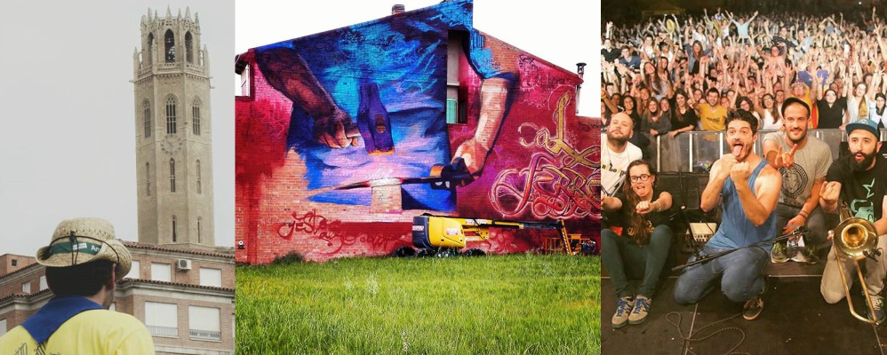 Cap de setmana, instagram, #surtdecasaPonent, maig, 2016, graffiti, aplec, concert, FM Mollerussa