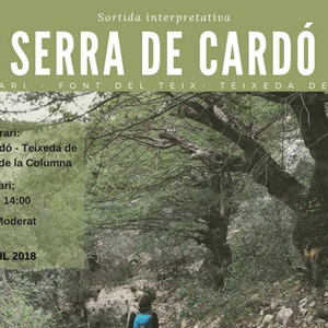 Sortida interpretativa 'Serra de Cardó' - GEPEC Sortida interpretativa 'Serra de Cardó' - GEPEC