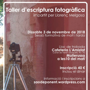 Taller d'escriptura fotogràfica