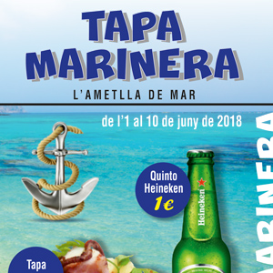 Tapa Marinera - L'Ametlla de Mar 2018