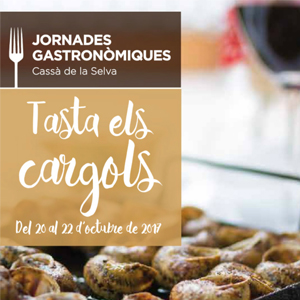 Tasta els cargols Cassà de la Selva 
