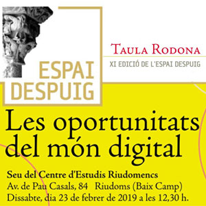 11a edició de l’Espai Despuig 'Les oportunitats del món digital'