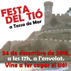 Espectacle infantil i Caga Tió a Tossa de Mar, 2018