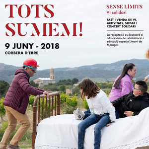Tots sumem vi solidari! - Corbera d'Ebre 2018 Tots sumem vi solidari! - Corbera d'Ebre 2018