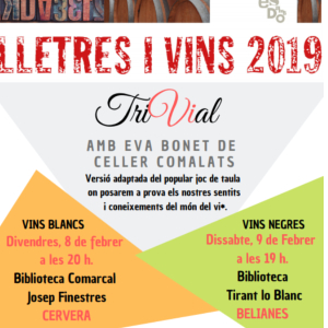 Lletres i vins 2019
