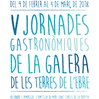 V Jornades gastronòmiques de la galera - Terres de l'Ebre 2018