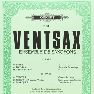 VentSax. Ensemble de saxofons