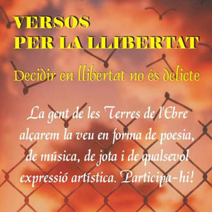 Versos per la llibertat - Xerta 2019 Versos per la llibertat - Xerta 2019