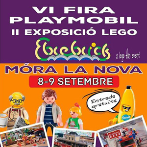 VI Fira del Playmobil i II Exposició de Lego - Móra la Nova 2018 VI Fira del Playmobil i II Exposició de Lego - Móra la Nova 2018