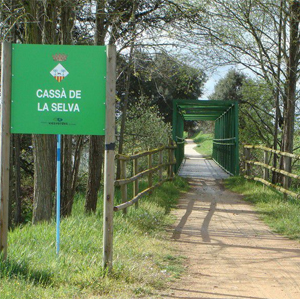 Via Verda, Cassà de la Selva