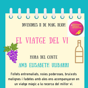 L'hora del conte El viatge del vi Elisabeth Ulibarri
