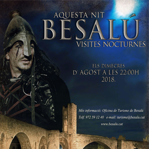 Visites nocturnes, Besalú, 2018