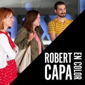 Visita comentada a l'exposició 'Robert Capa en Color' Visita comentada a l'exposició 'Robert Capa en Color'