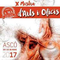 X Mostra d'Arts i Oficis - Ascó 2017