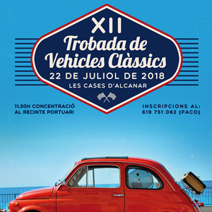 XII Trobada de Vehicles Clàssics - Les Cases d'Alcanar 2018