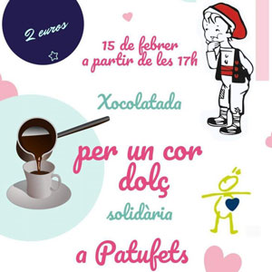 Xocolatada solidària 'Per un cor dolç' - Patufets Roquetes 2019