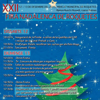XXII Fira de Nadal de Roquetes 2015 XXII Fira de Nadal de Roquetes 2015