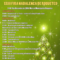 XXIII Fira de Nadal - Roquetes 2016 XXIII Fira de Nadal - Roquetes 2016