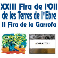 XXIII Fira de l'Oli de les Terres de l'Ebre i II Fira de la Garrofa - Jesús 2018 XXIII Fira de l'Oli de les Terres de l'Ebre i II Fira de la Garrofa - Jesús 2018