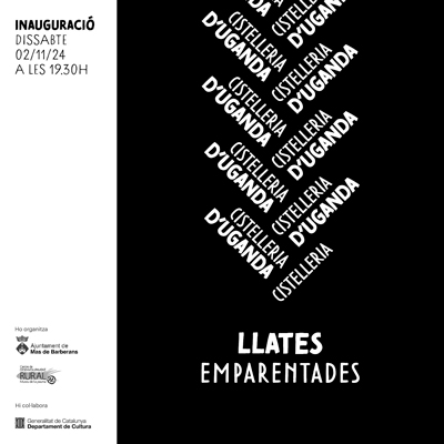 Exposició ‘Llates emparentades’ - Museu de la Pauma 2024/2025 Exposició ‘Llates emparentades’ - Museu de la Pauma 2024/2025