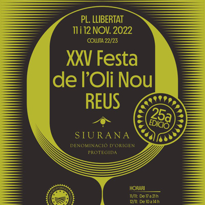 25a Fira de l'Oli DOP Siurana a Reus, 2022 25a Fira de l'Oli DOP Siurana a Reus, 2022