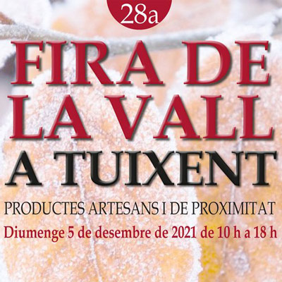 28a Fira de la Vall de Tuixent 2021 28a Fira de la Vall de Tuixent 2021