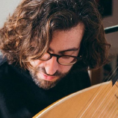 Josep Maria Martí Duran, músic, tiorba Josep Maria Martí Duran, músic, tiorba