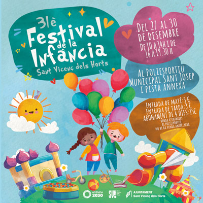 31è Festival de la Infància de Sant Vicenç dels Horts, 2022