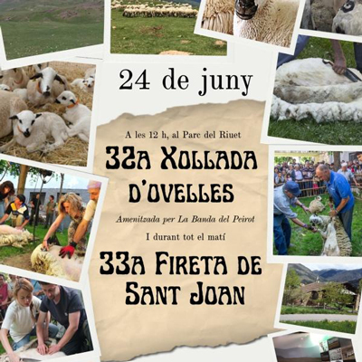 33a Fireta de Sant Joan i 32a Xollada d'ovelles, Sort, 2023