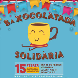 3a Xocolatada solidària - La Ràpita 2020 3a Xocolatada solidària - La Ràpita 2020