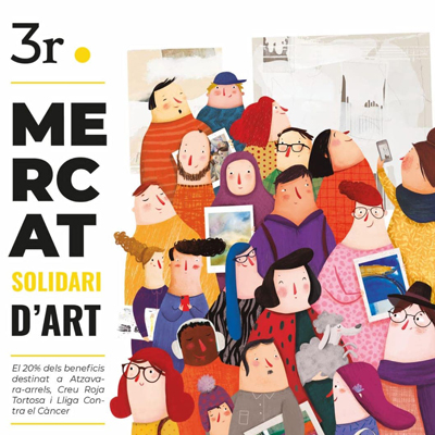 3r Mercat solidari d'art, Tortosa, 2022