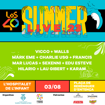 Los40 Summer Live a L'Hospitalet de l'Infant, 2023