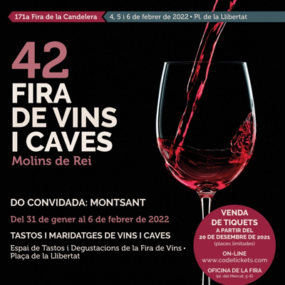 42a Fira de Vins i Caves - Molins de Rei 2022 42a Fira de Vins i Caves - Molins de Rei 2022