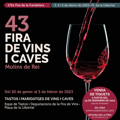 43a Fira de Vins i Caves de Molins de Rei, 2023
