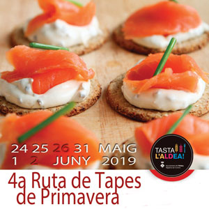 4a Ruta de Tapes de Primavera - L'Aldea 2019