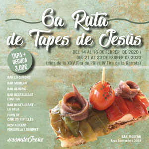 6a Ruta de Tapes - Jesús 2020