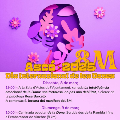 Dia Internacional de les Dones - Ascó 2025