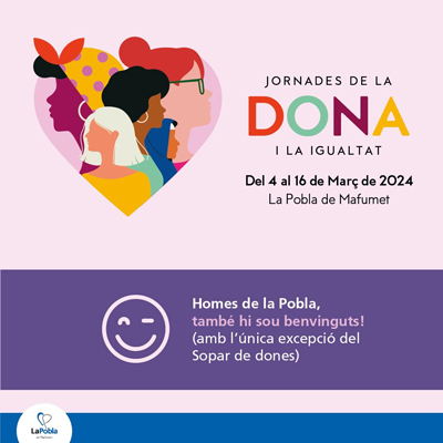 Jornades de la Dona i Igualtat de La Pobla de Mafumet, 2024 Jornades de la Dona i Igualtat de La Pobla de Mafumet, 2024