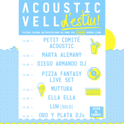 Festival Acoustic Vell, Festival Acoustic Vell d'Estiu, Girona, 2022 Festival Acoustic Vell, Festival Acoustic Vell d'Estiu, Girona, 2022
