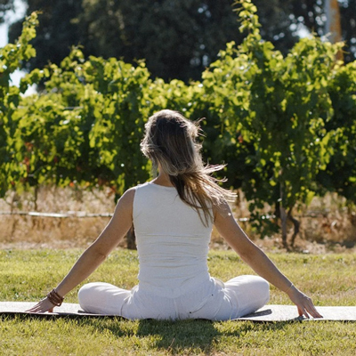 Meditació, Giró del Gorner, Puigdàlber, La Primavera del Cava, 2023 Meditació, Giró del Gorner, Puigdàlber, La Primavera del Cava, 2023