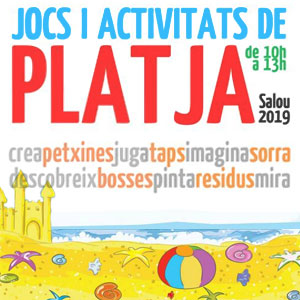 Jocs i Activitats a la Platja a Salou, 2019