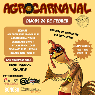 AgroCarnaval, Agrònoms, Carnaval, Lleida, 2025
