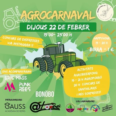 AgroCarnaval, Agrònoms, Carnaval, Lleida, 2024 AgroCarnaval, Agrònoms, Carnaval, Lleida, 2024